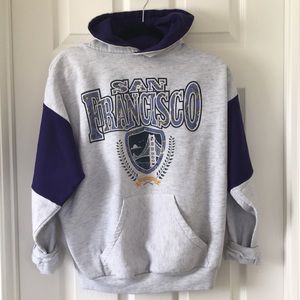 Vintage style San Francisco Hoodie